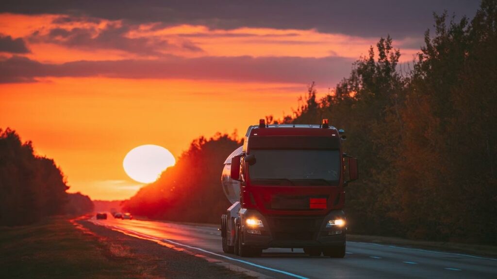 "tesla”, tesla semi truck”, “electric trucks”, “freight transport”, “truck stops”