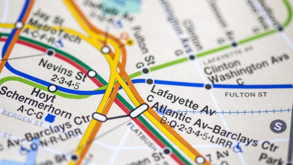 Map of city