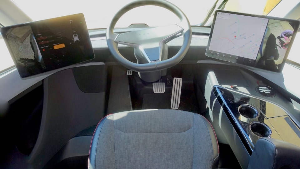 Tesla Semi Truck Cockpit