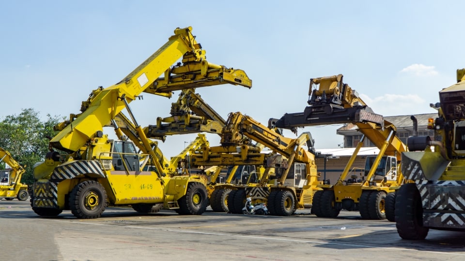 container mover heavy equipment